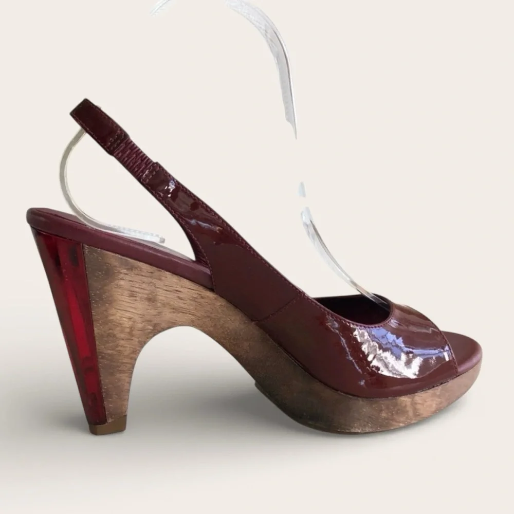 Kenneth Cole NY Burgundy Heels